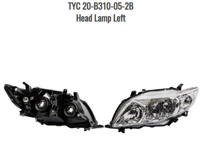TYC 20-B310-05-2B Head Lamp Left