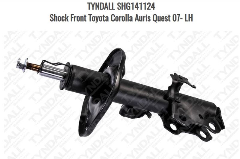 TYNDALL SHG141124 Shock Front Toyota Corolla Auris Quest 07- LH