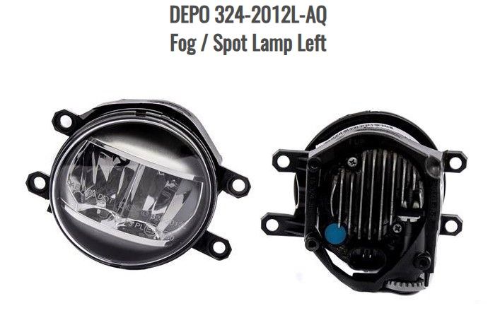 DEPO 324-2012L-AQ Fog / Spot Lamp Left