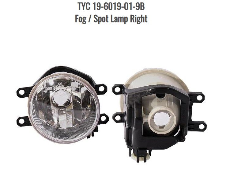 TYC 19-6019-01-9B Fog / Spot Lamp Right