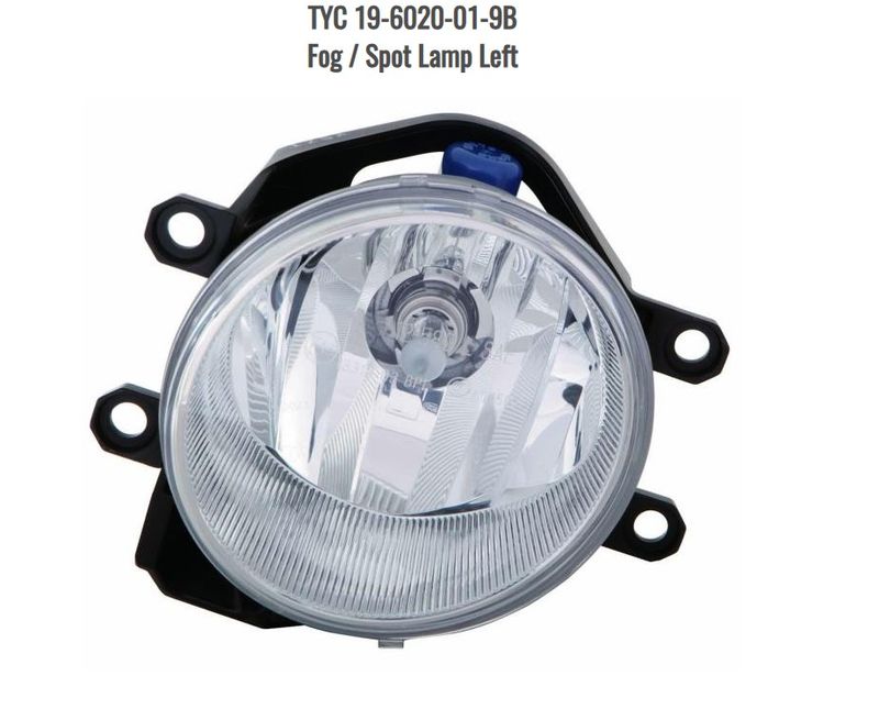 TYC 19-6020-01-9B Fog / Spot Lamp Left