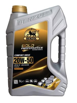 Benzol Comfort Drive 20W50 SL/CF A3/B3 5Lt