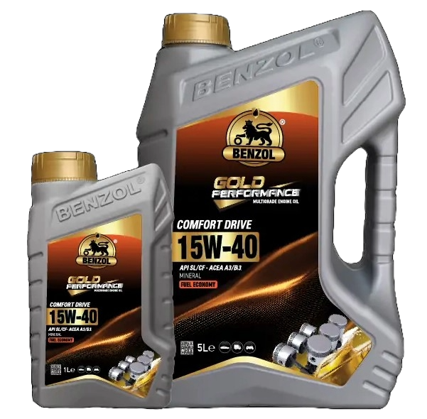 BENZOL 4010134231718 Benzol Comfort Drive 15W40 SL/CF A3/B3 5Lt