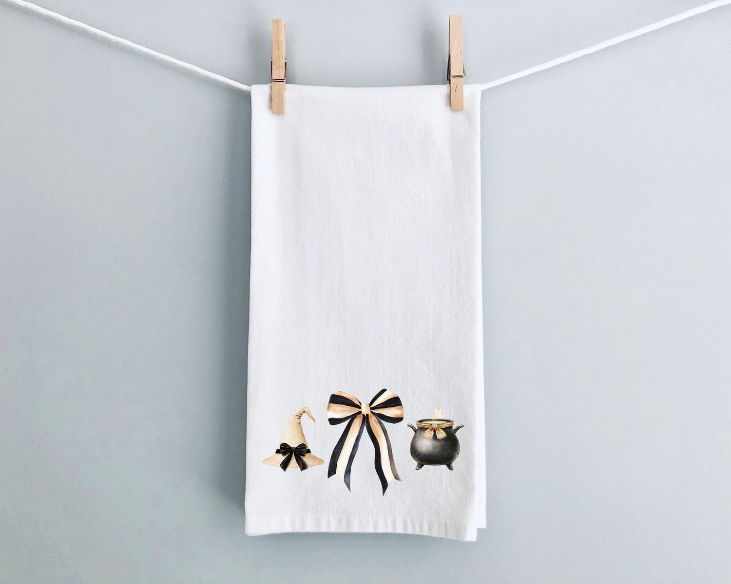 Witchy Chic Tea Towel