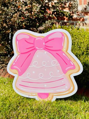 Christmas: Sugar Cookie Bell Yard Sign