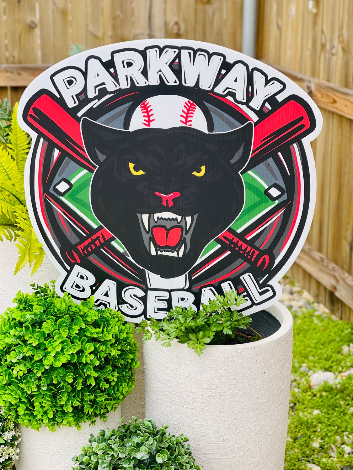 Parkway Baseball Yard Sign