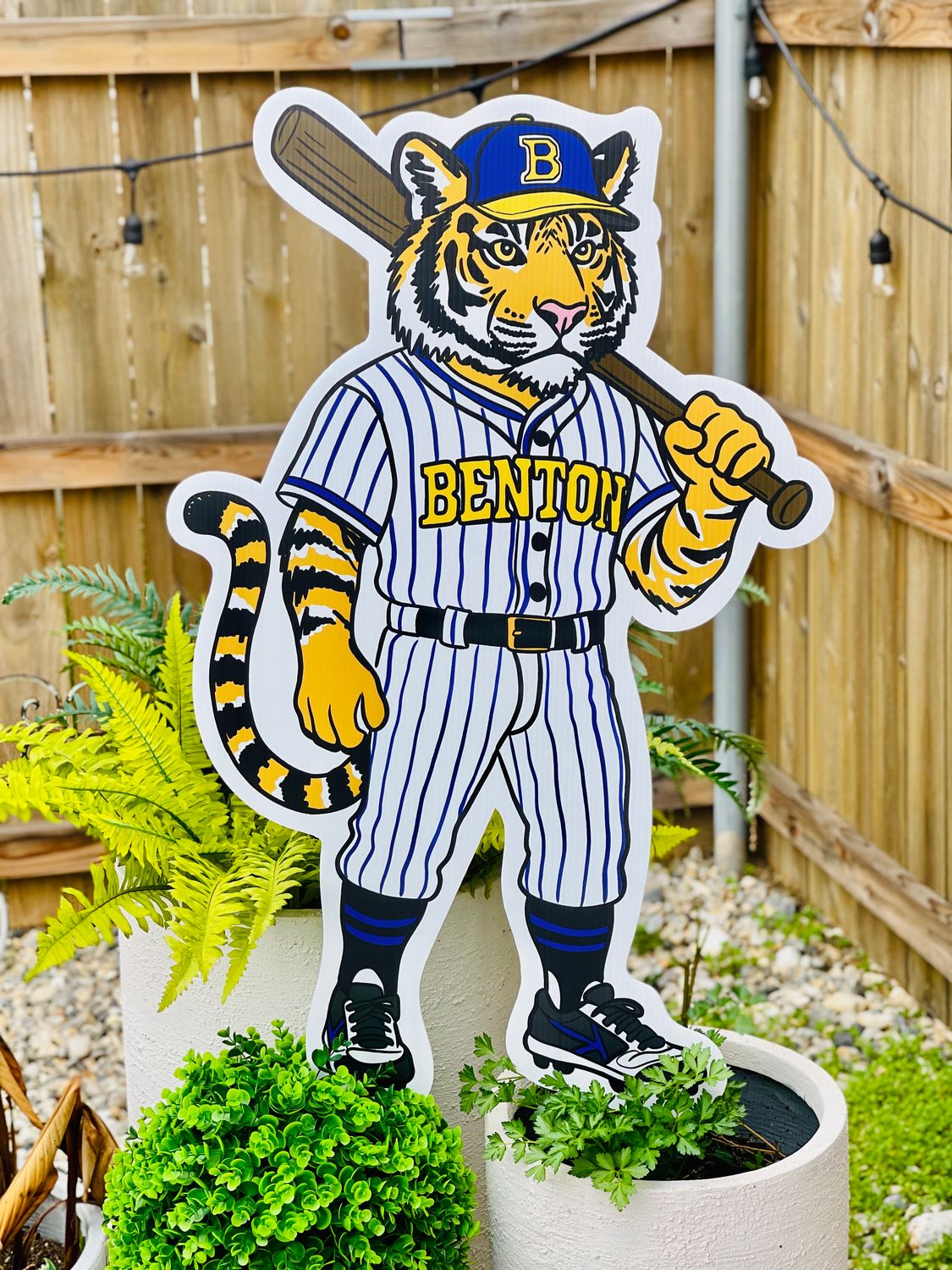 Benton Tiger Yard Sign