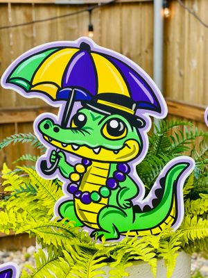Mardi Gras: Boy Alligator