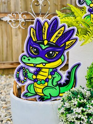 Mardi Gras: Girl Alligator