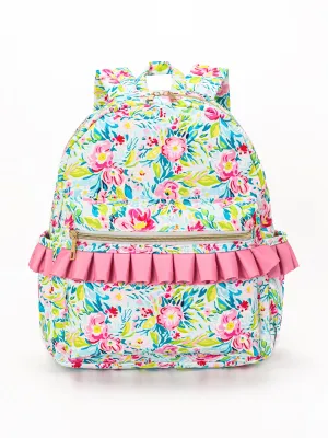Backpack: Flower Kids Ruffle
