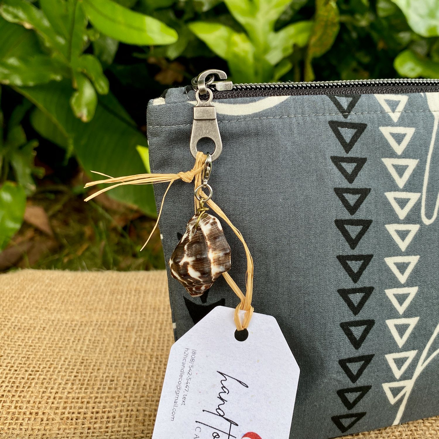 Shell Bag Charm/Keychain (8)