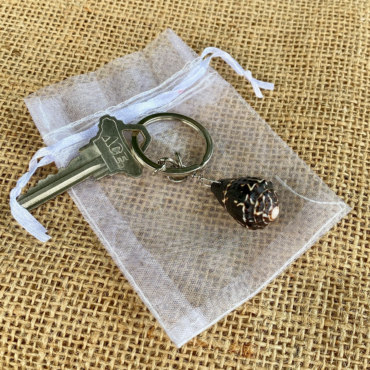 Shell Bag Charm/Keychain (7)
