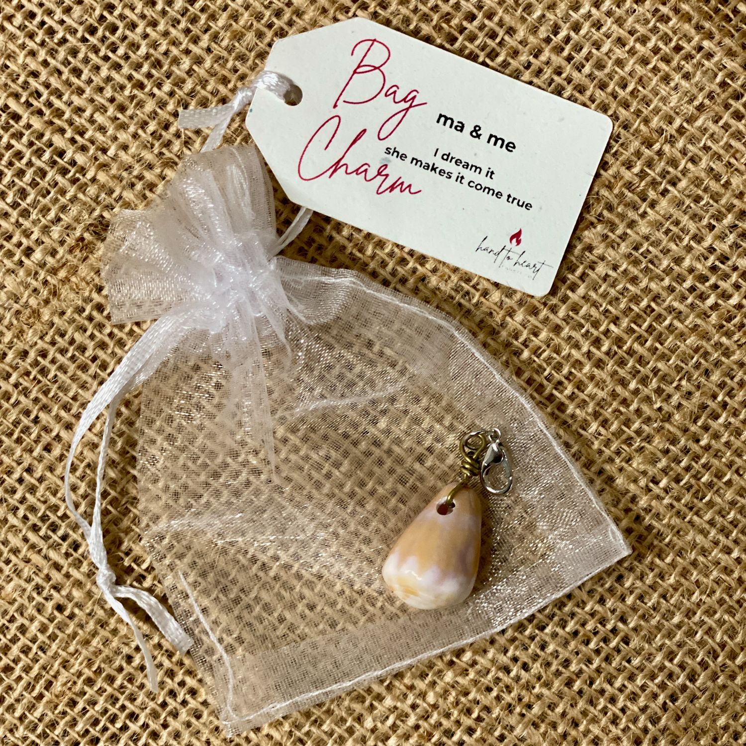 Shell Bag Charm/Keychain (5)