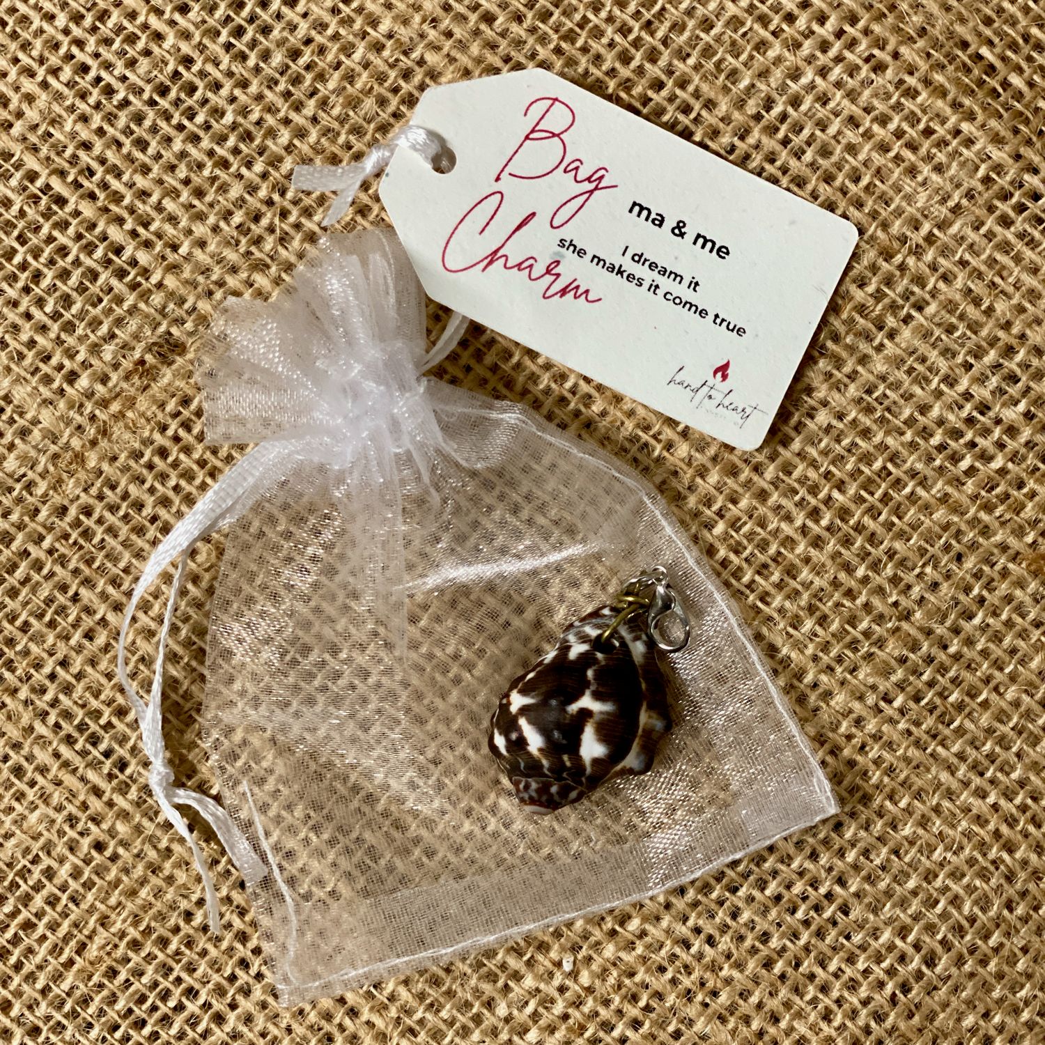 Shell Bag Charm/Keychain (8)