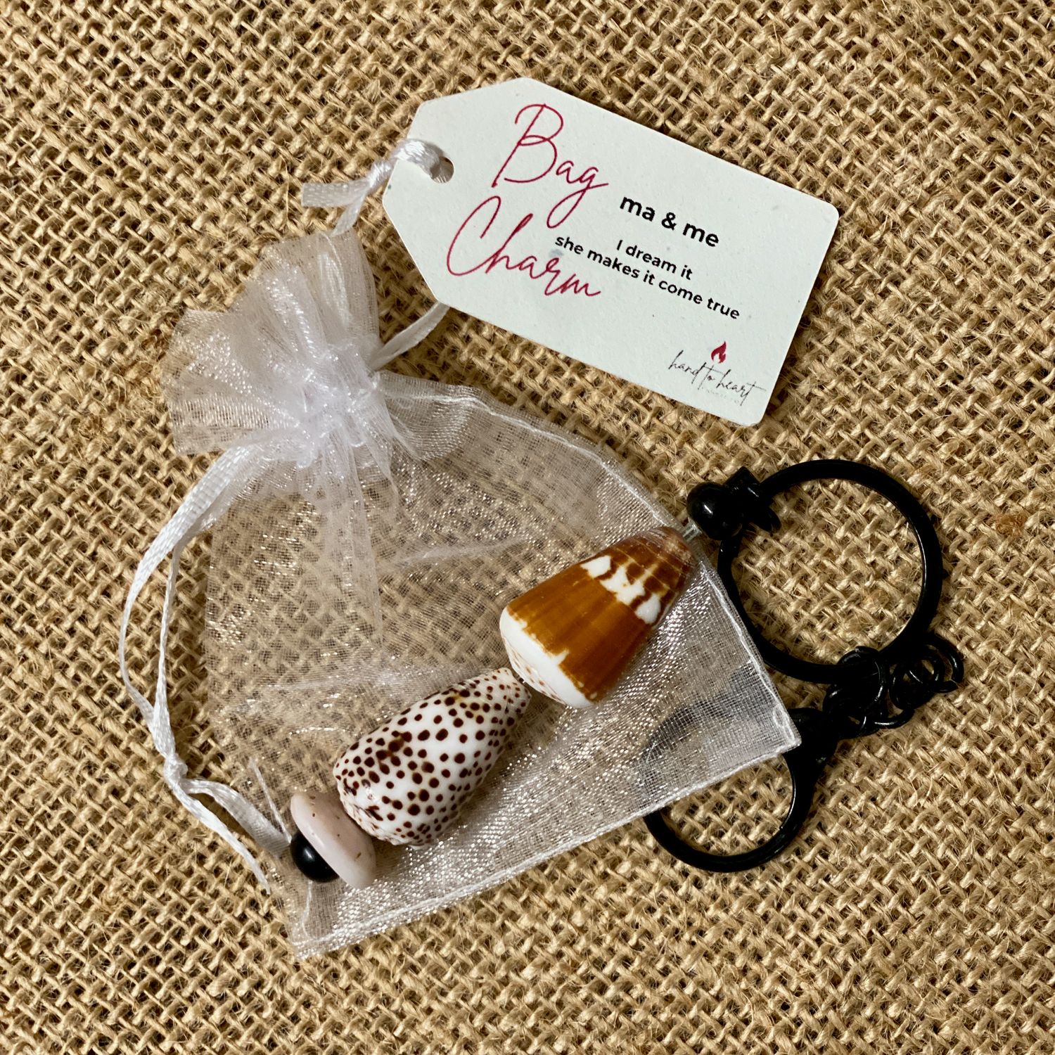 Shell Bag Charm/Keychain (1)