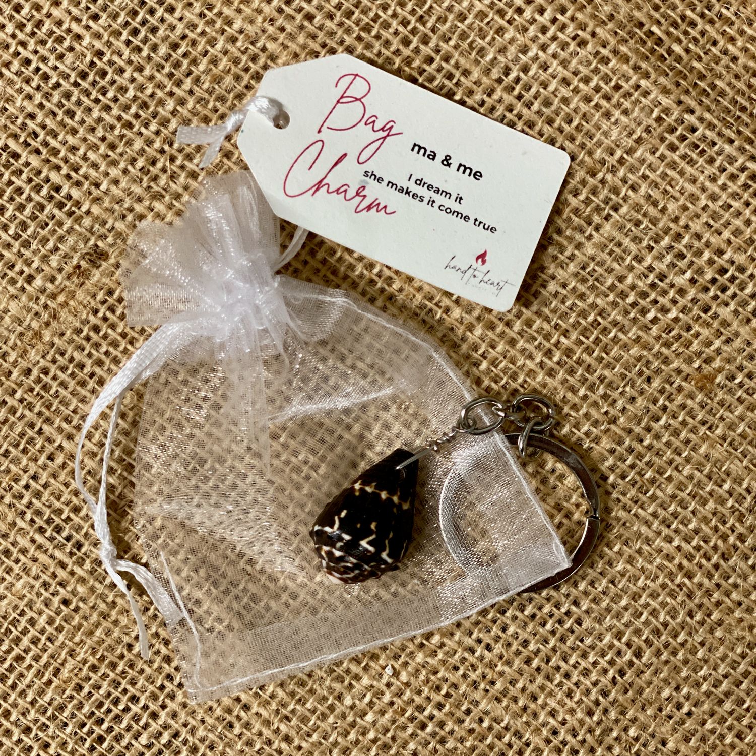 Shell Bag Charm/Keychain (7)