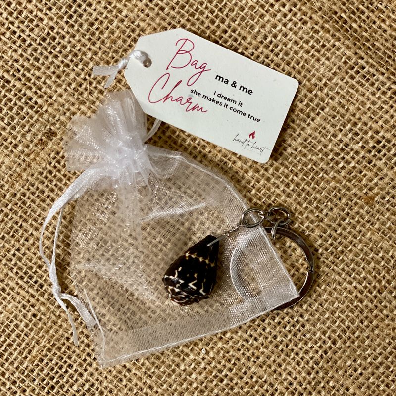 Shell Bag Charm/Keychain (7)