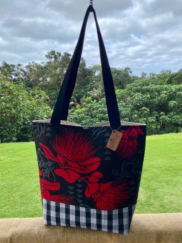 "Kekai" Hula Tote Bag