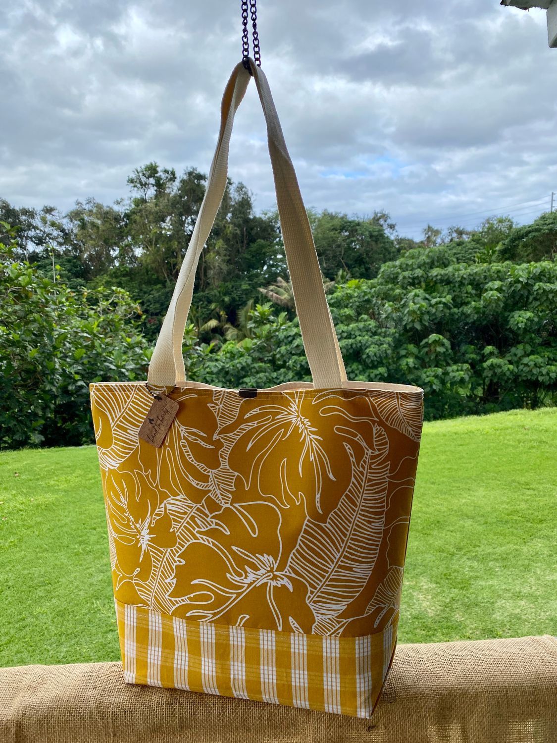 "Kekai" Hula Tote Bag