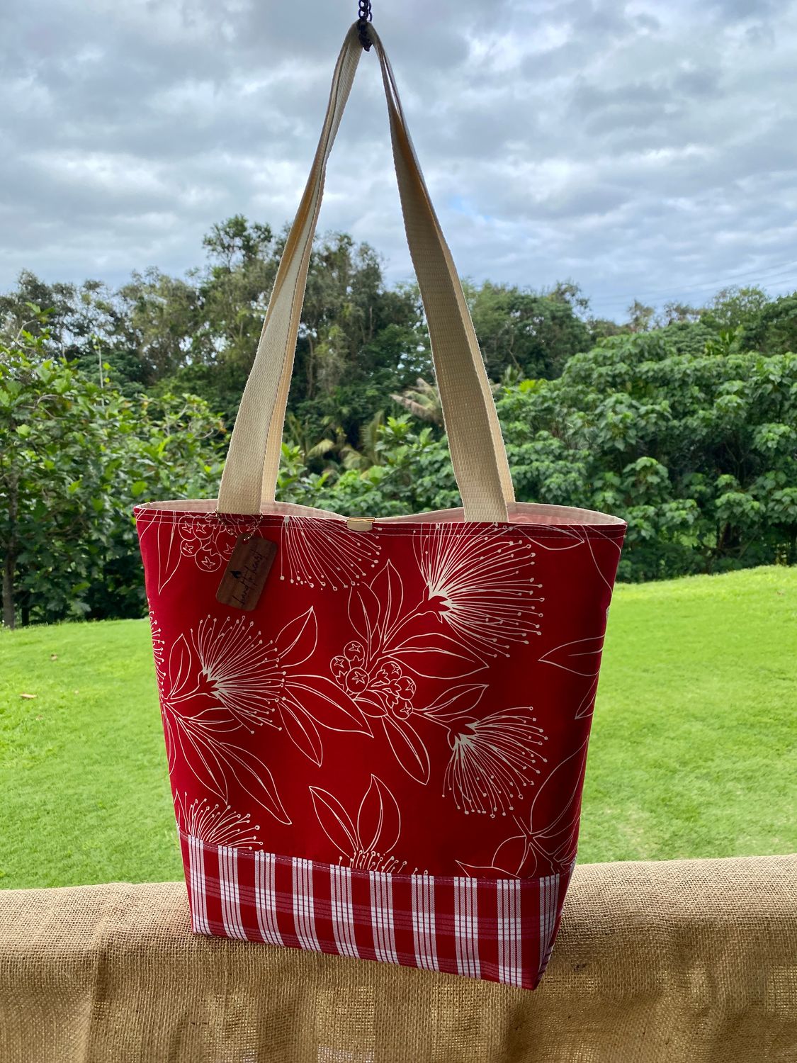 "Kekai" Hula Tote Bag