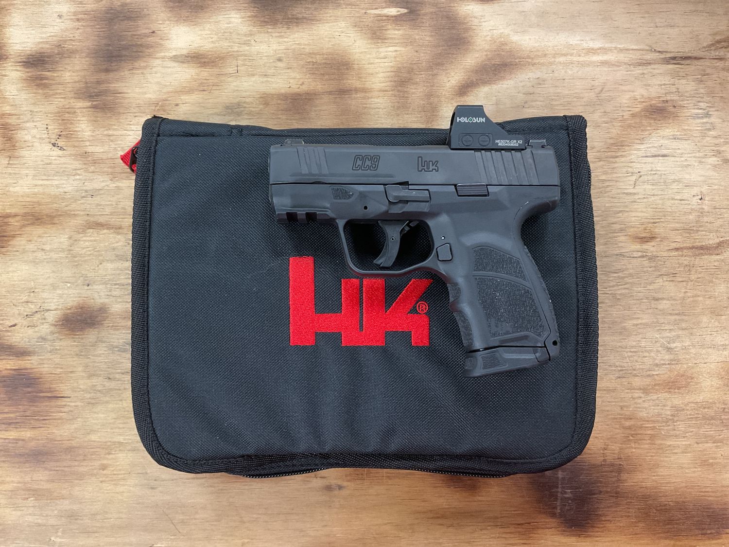 H&amp;K CC9 Pistol 9x19 w/ Holosun 507k USED