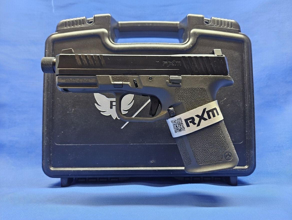 Ruger Rxm Optics Cut/Threaded 9x19 New