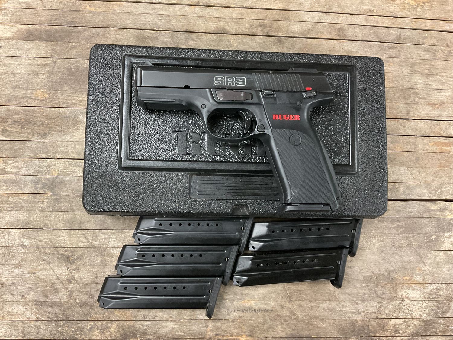 Ruger SR9 33191845 PISTOL 9X19 179-179