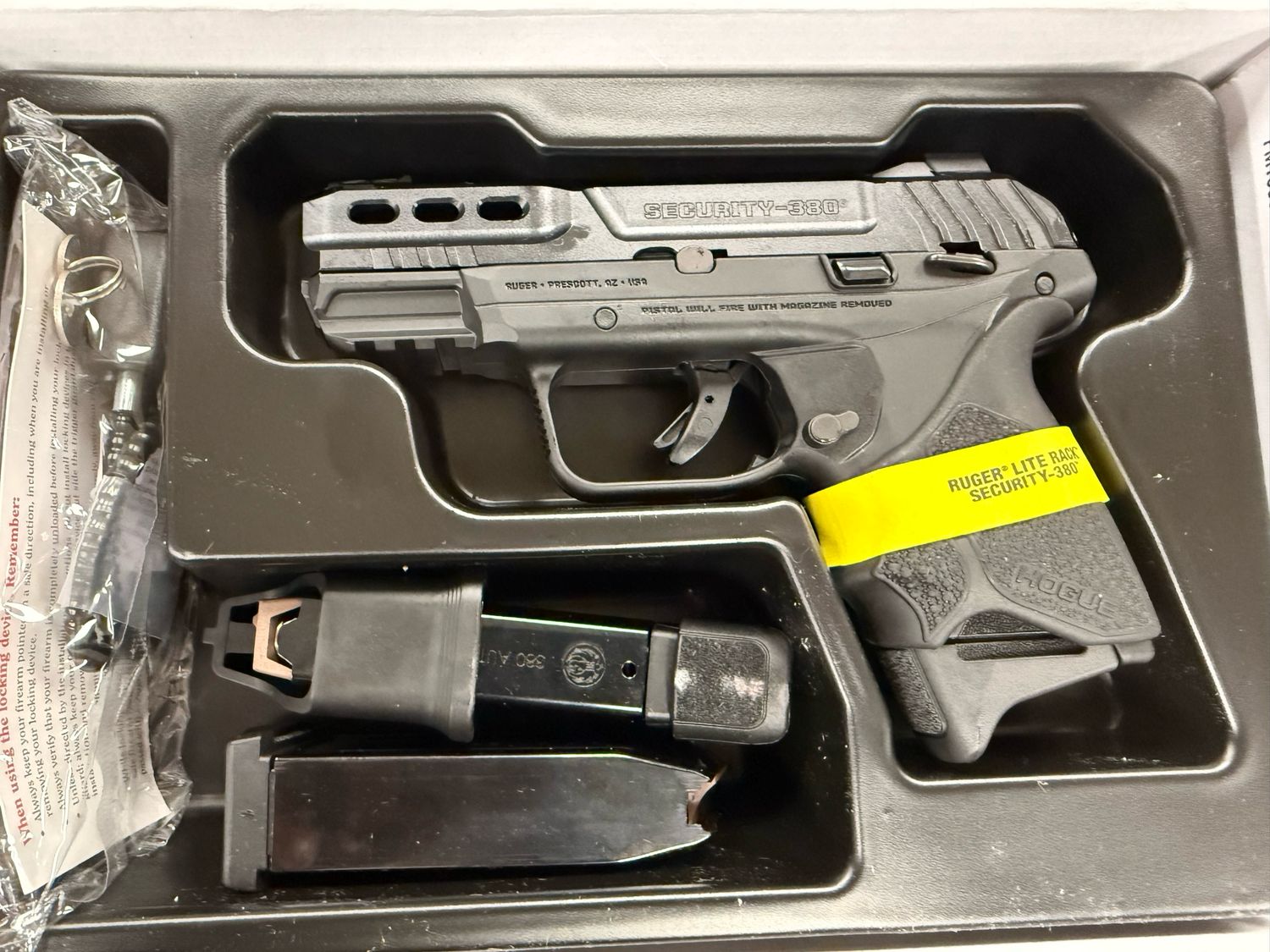 Ruger Security .380 Comes With 3 Magazines!!!