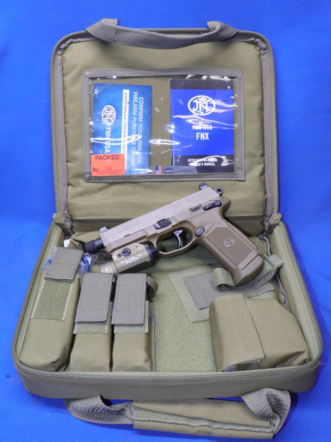 FN FNX-45 .45acp w/ Streamlight TLR-1 HL Used