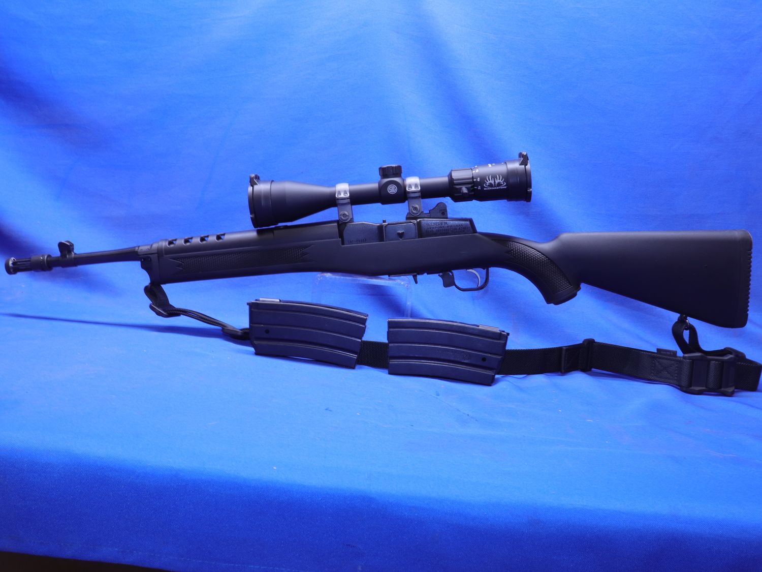 Ruger Mini 14 5.56 Sig Buckmasters 3-12x24 Used