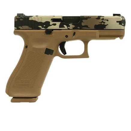 Glock V-Series Model 19x  Ported Barrel Glock Night Sights