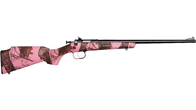 CRICKETT RIFLE G2 22LR BLUED/MOSSY OAK PINK BLAZE
