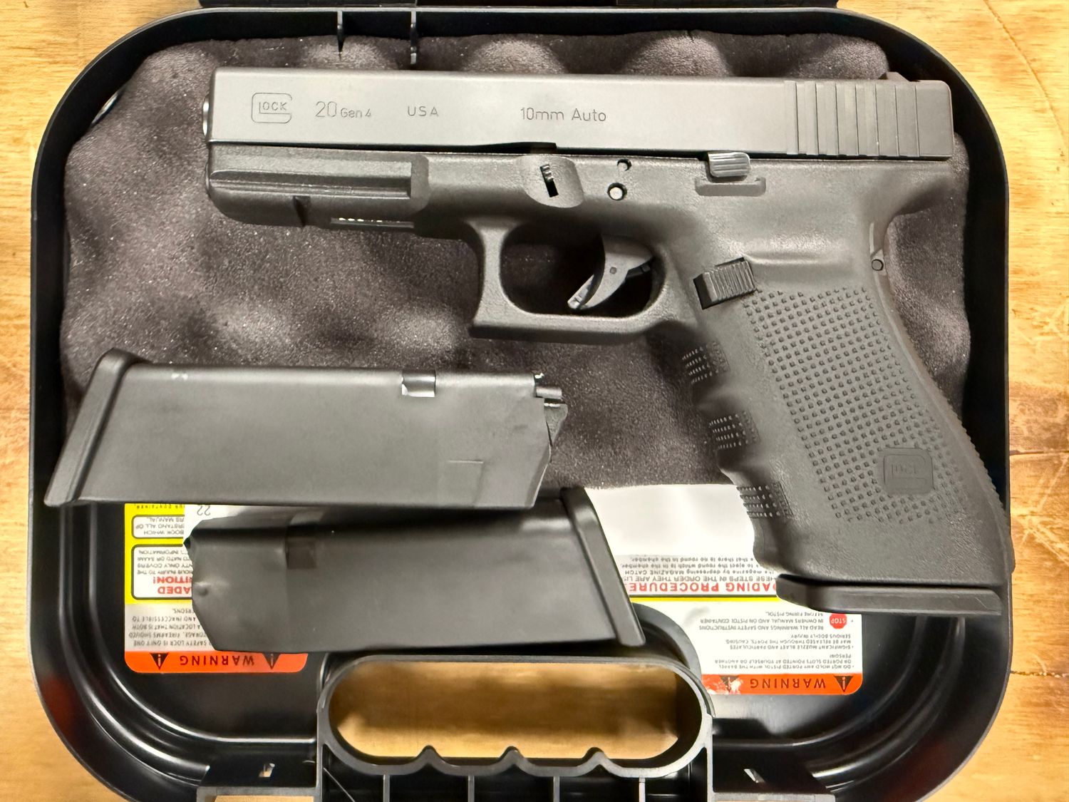 Glock 20 Gen4 Pistol 10mm Used