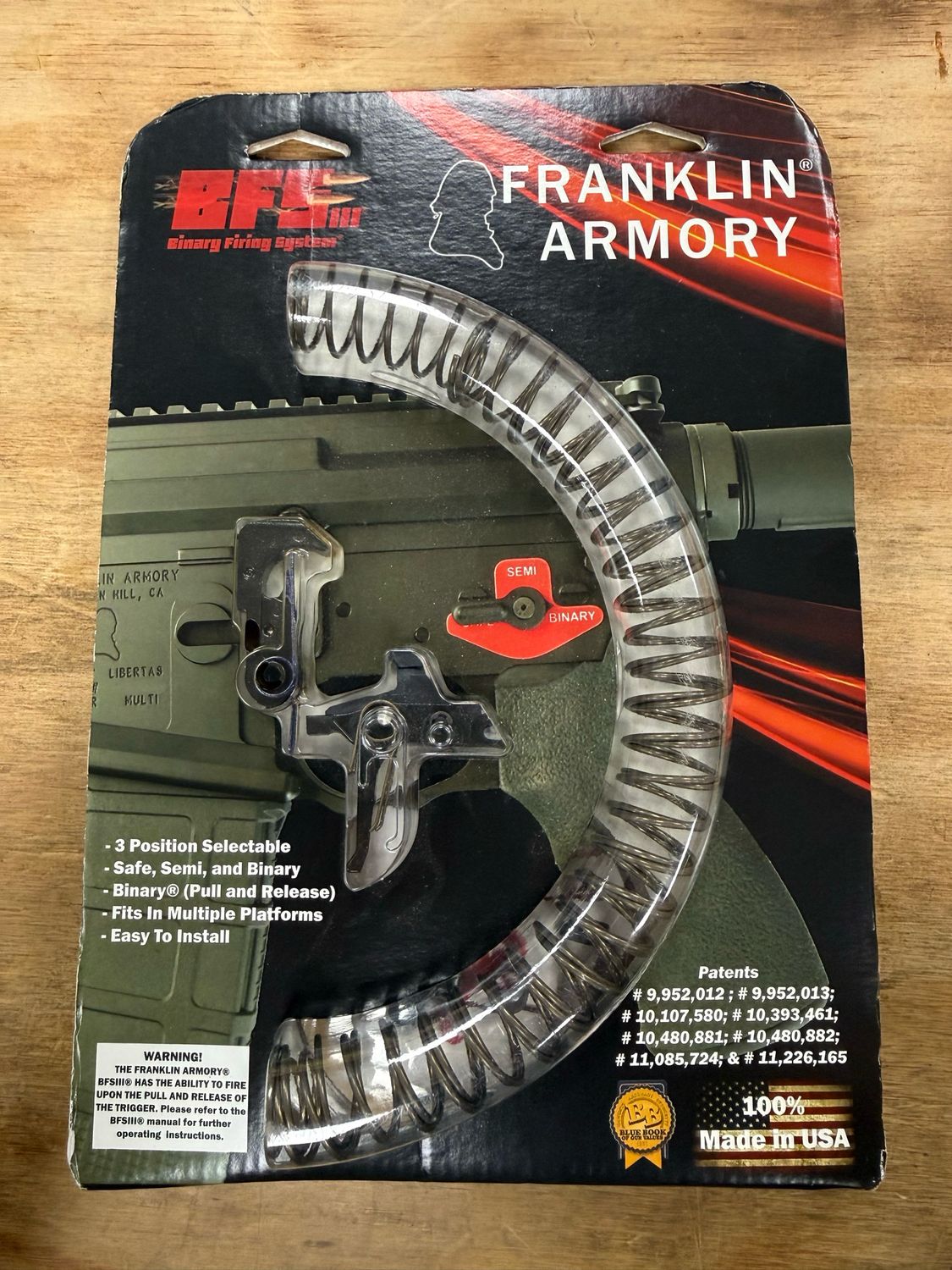 New Franklin Armory Binary