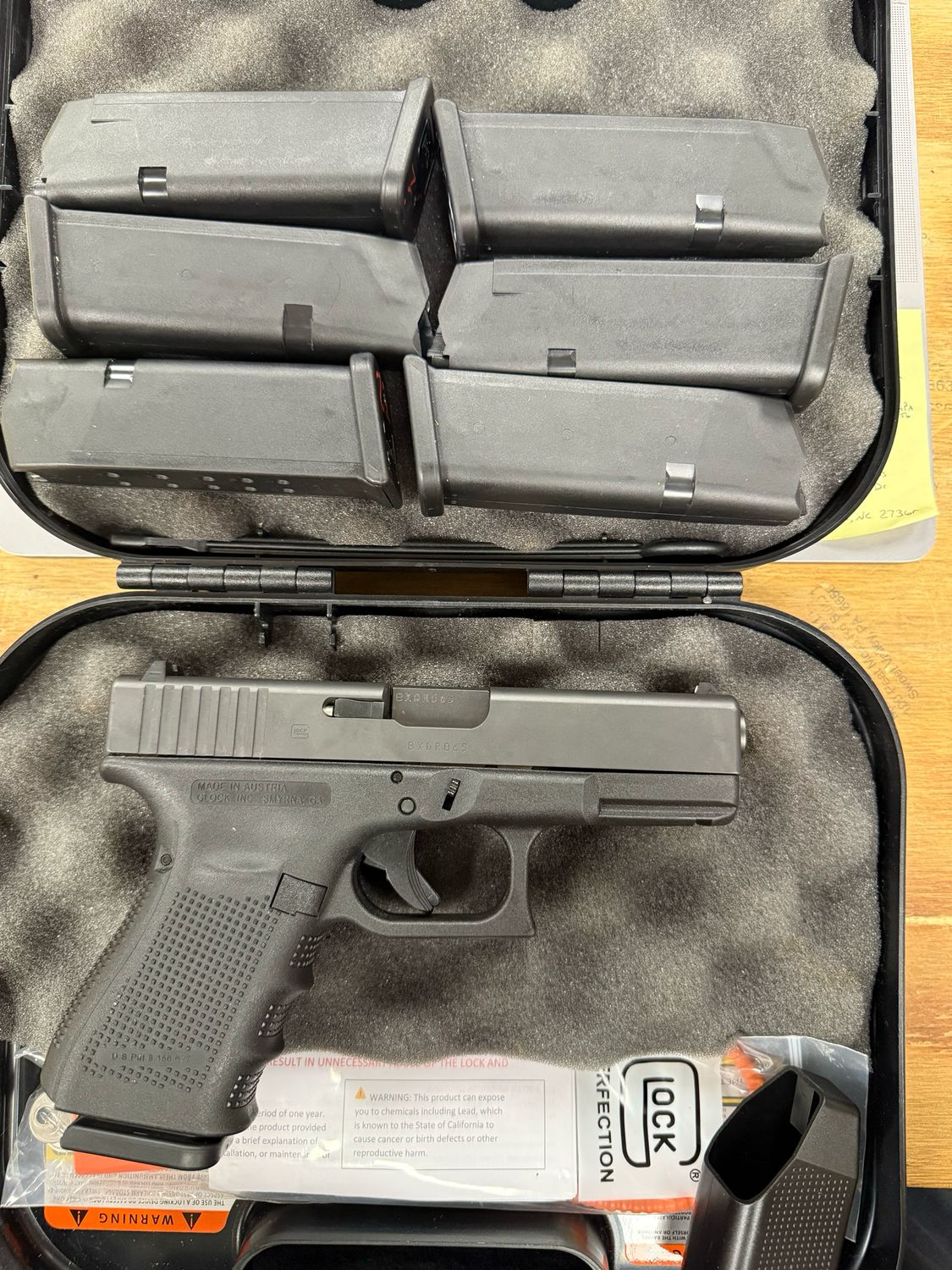 Glock 32 Gen 4 BXDR065 Pistol .357 Sig 106-106