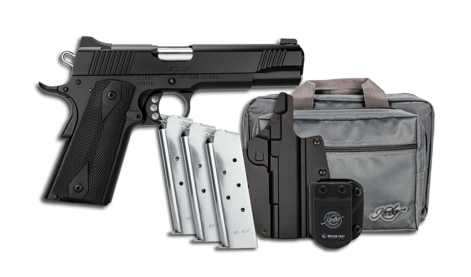 Kimber Custom LW Bundle 45 ACP