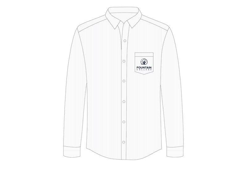 Boys Pinstriped Shirt - Long Sleeve