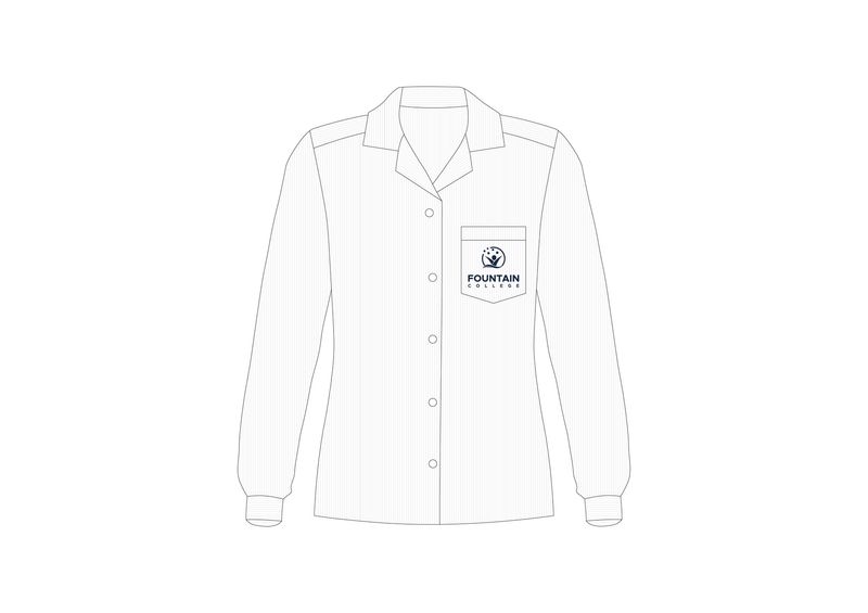 Girls Pinstriped Shirt - Long Sleeve