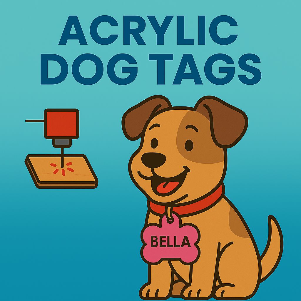 Custom Acrylic Dog Tag