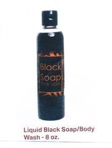 Liquid Black Soap / Body Wash - 8oz