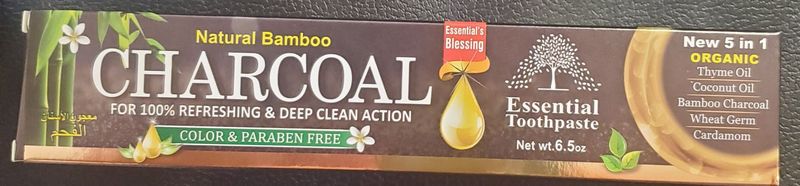 Natural Bamboo Charcoal Toothpaste