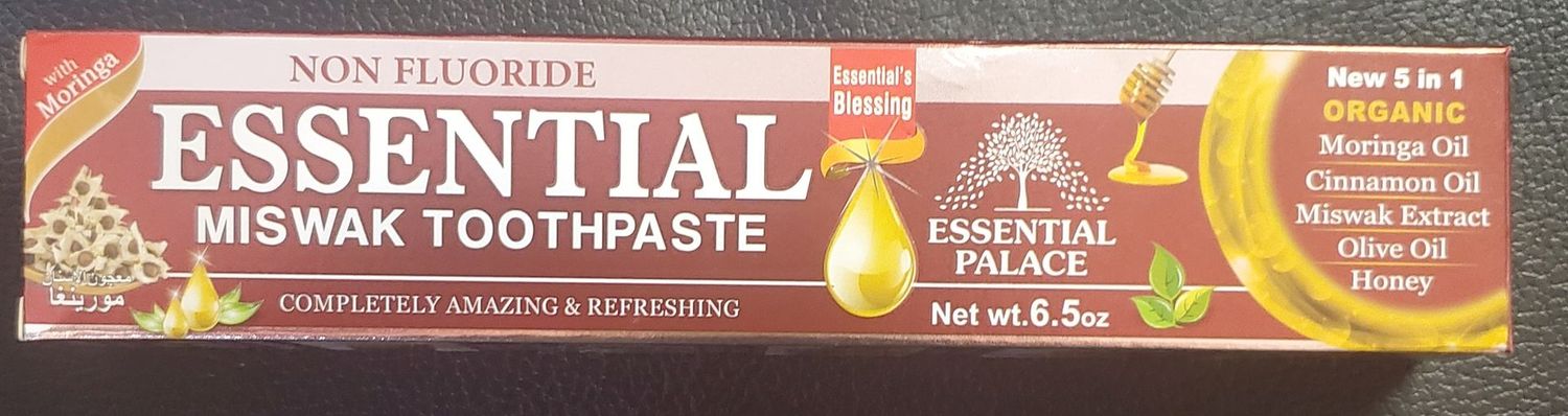Non Fluoride Essential Miswak  Toothpaste