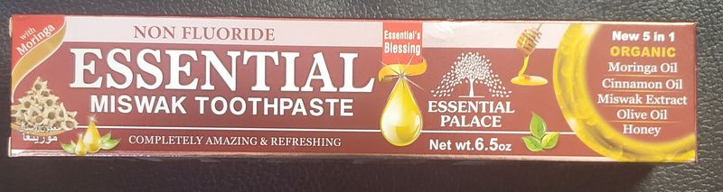 Non Fluoride Essential Miswak  Toothpaste