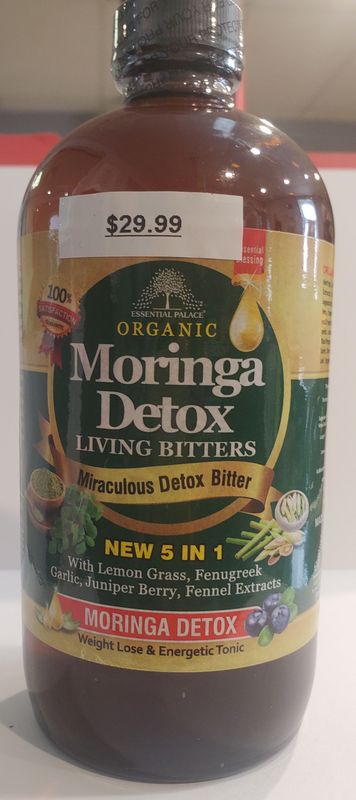Organic Moringa Detox Living Bitters