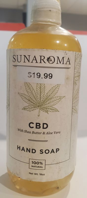 Sunaroma CBD Hand Soap