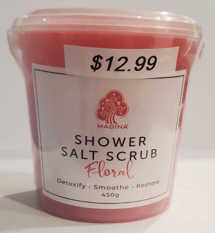 Shower Salt Scrub Floral
