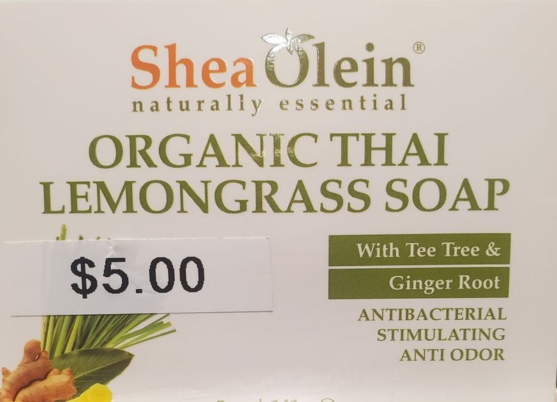 Organic Thai Lemongrass Soap