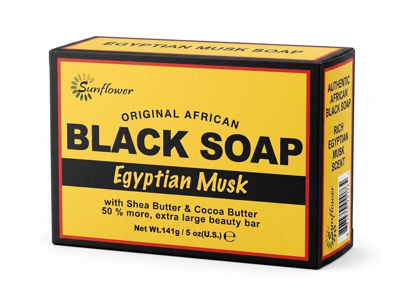 Black Soap Egyptian Musk