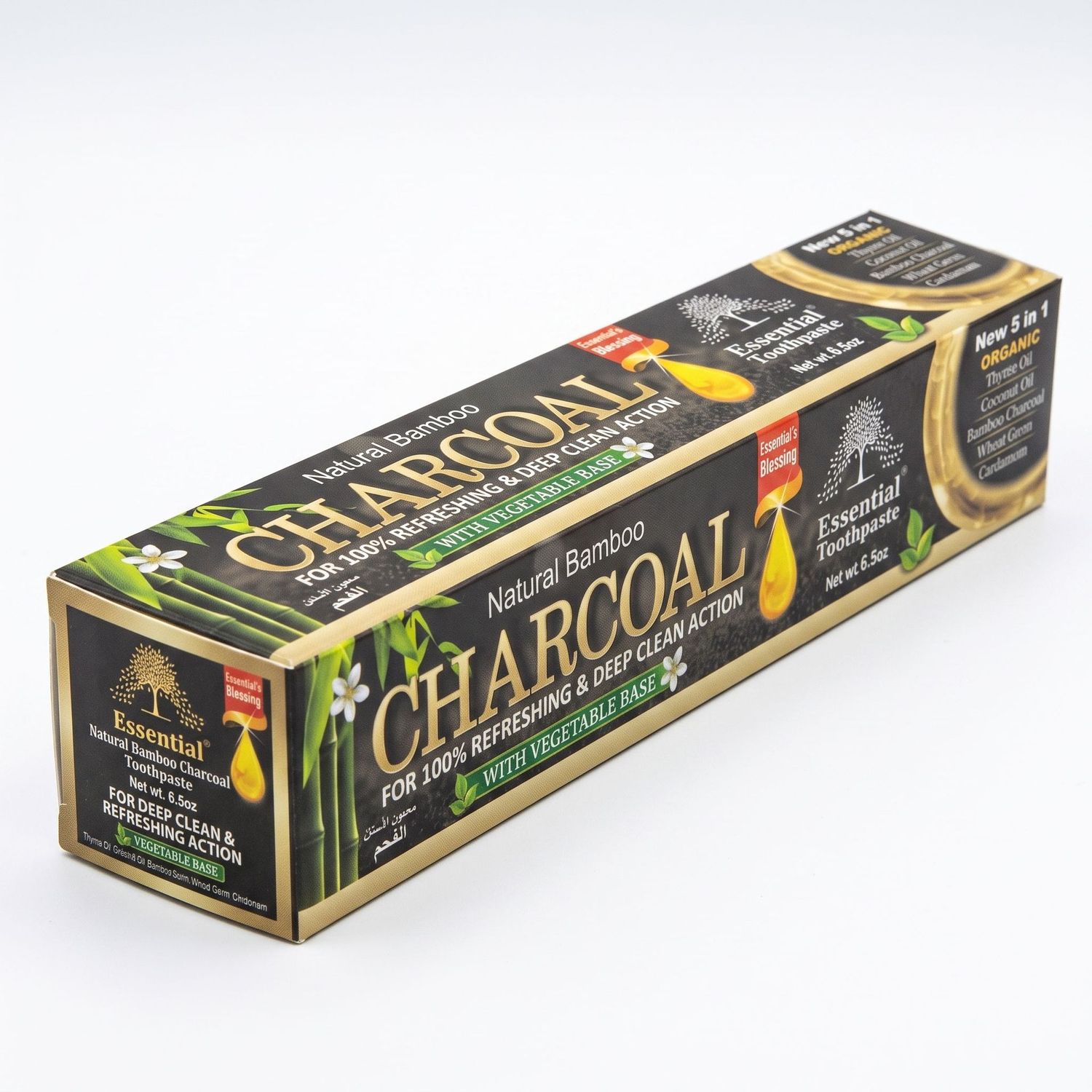 Natural Bamboo Charcoal Toothpaste