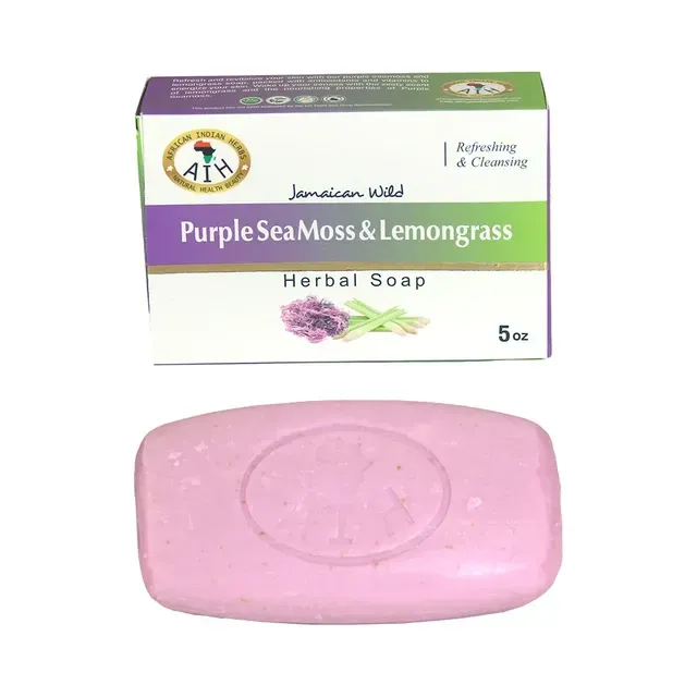 Purple Sea Moss & Lemongrass